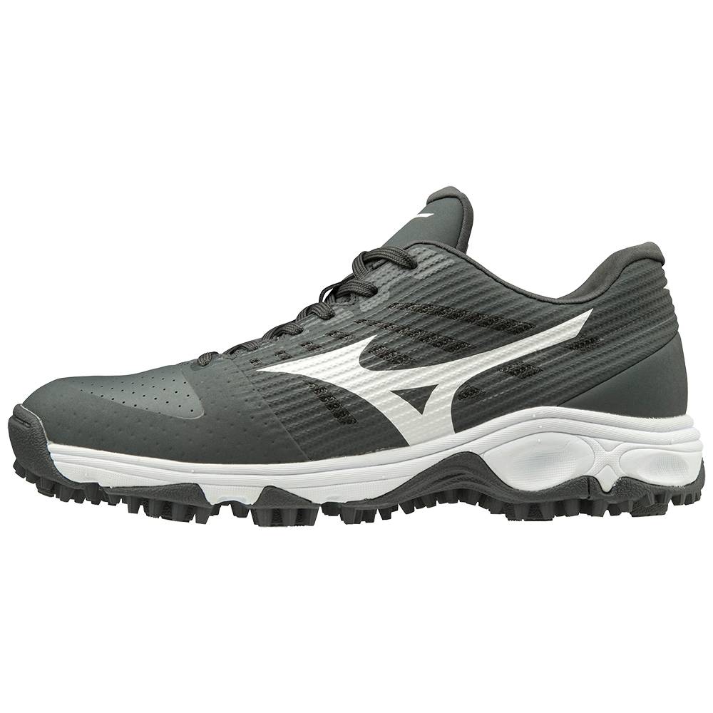 Mizuno Ambition All Surface Rövidszárú Turf Férfi Baseball Cipő Szürke/Fehér WUP215698